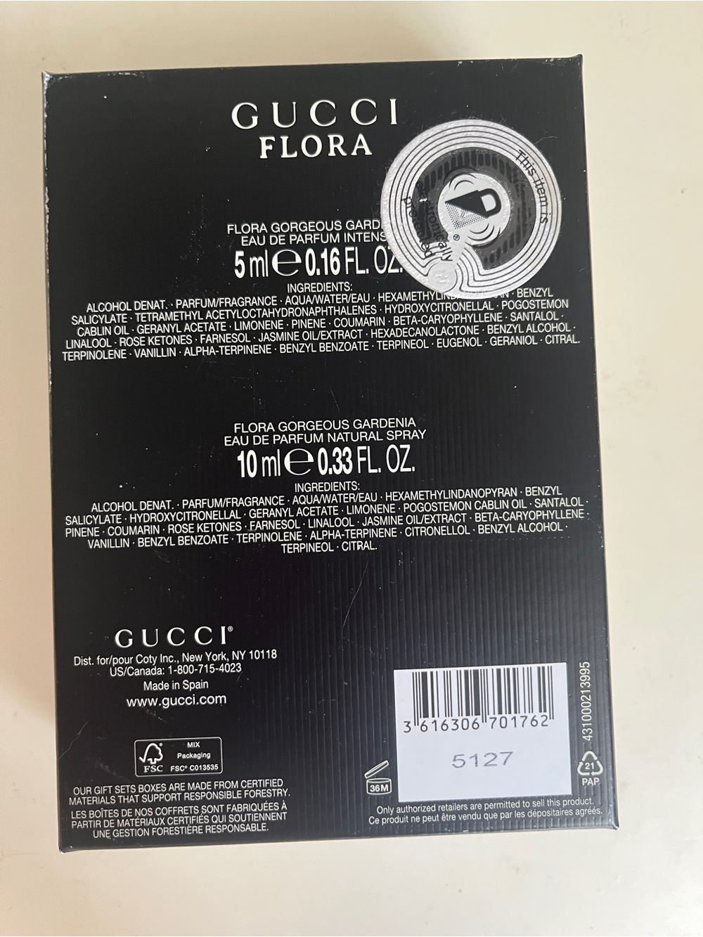 Gucci Flora Pink & Gold Fragrance Set - Picture 2 of 2